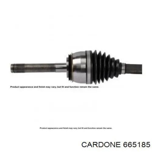 Полуось (привод) передняя Cardone 665185 цена, от 159.53 USD