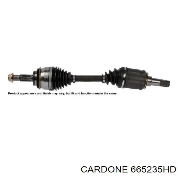 Привод передний правый Cardone 665235HD цена, от 105.81 USD