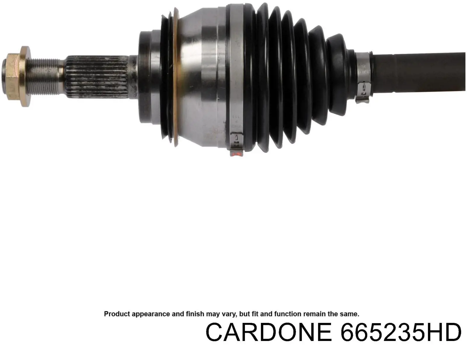 665235HD Cardone Полуось передняя, правая