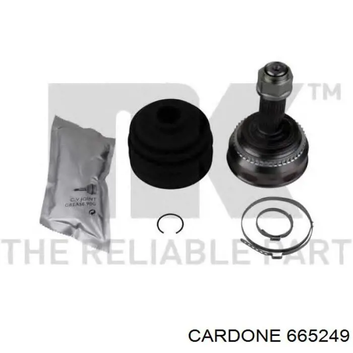 Правая полуось 665249 Cardone