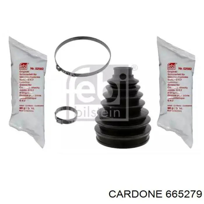 665279 Cardone Полуось передняя левая
