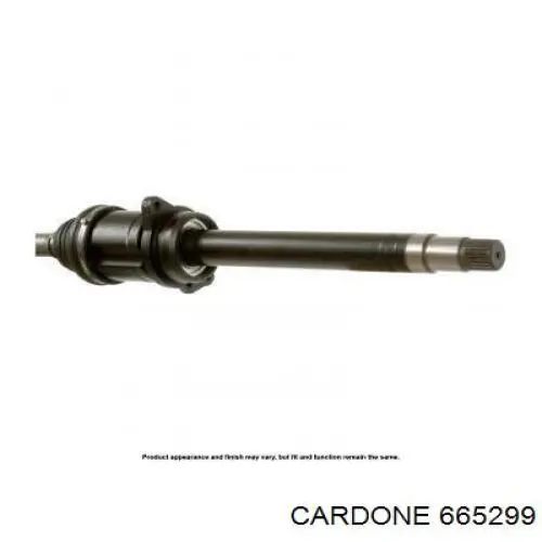 665299 Cardone полуось (привод передняя левая)