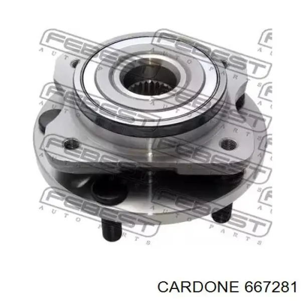 ШРУС наружный передний 667281 Cardone