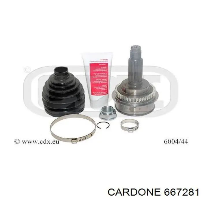 667281 Cardone Наружная граната