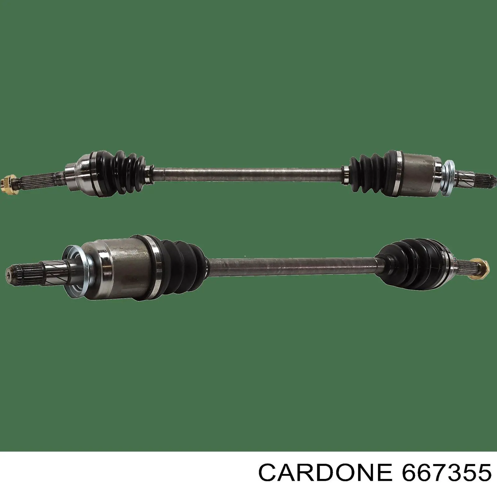 Полуось передняя 667355 Cardone