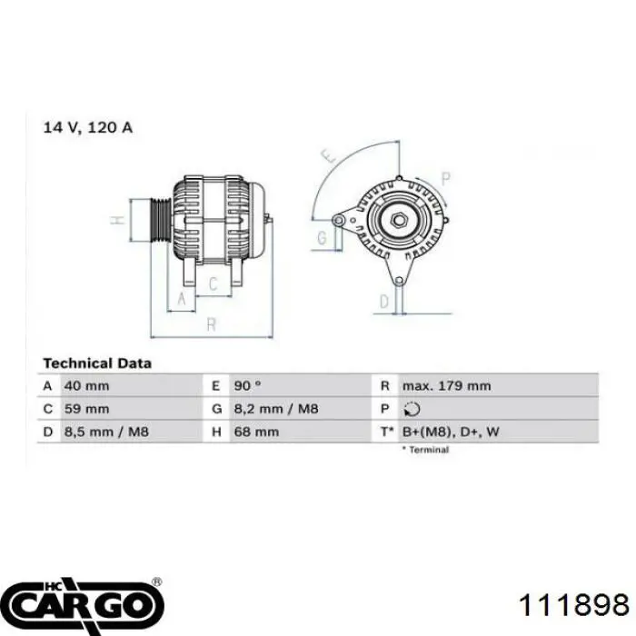 111898 Cargo gerador