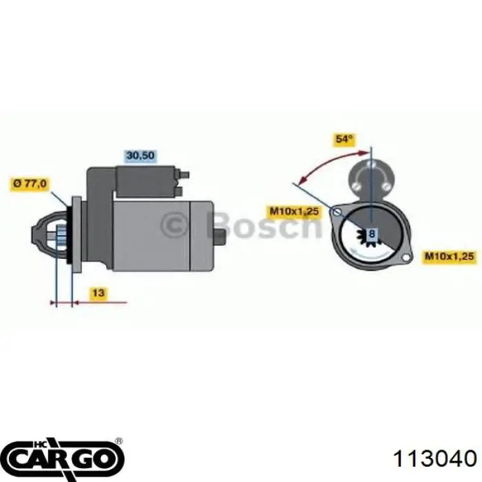 Стартер Mitsubishi MD321445 цена, от 152.55 USD