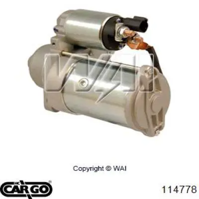 114778 Cargo motor de arranco