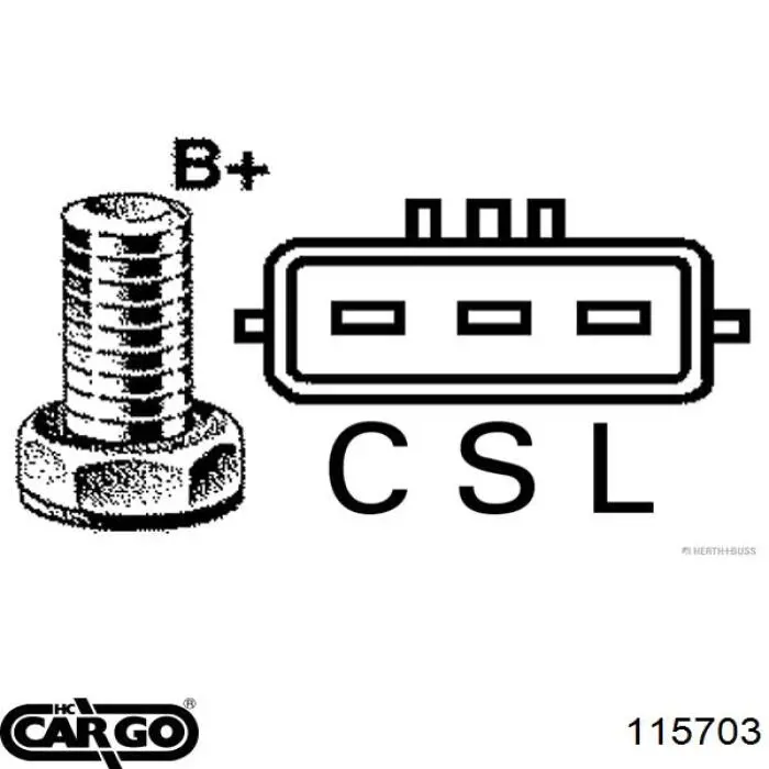 Генератор 115703 Cargo