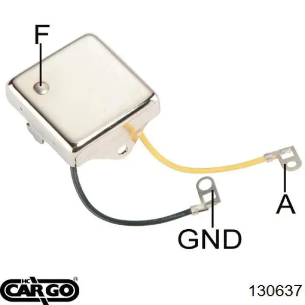 130637 Cargo relê-regulador do gerador (relê de carregamento)