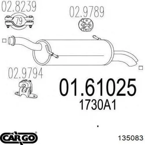 Купить 135083 Cargo Бендикс стартера