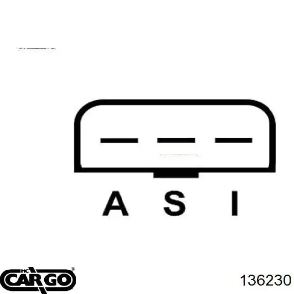 136230 ASR relê-regulador do gerador (relê de carregamento)