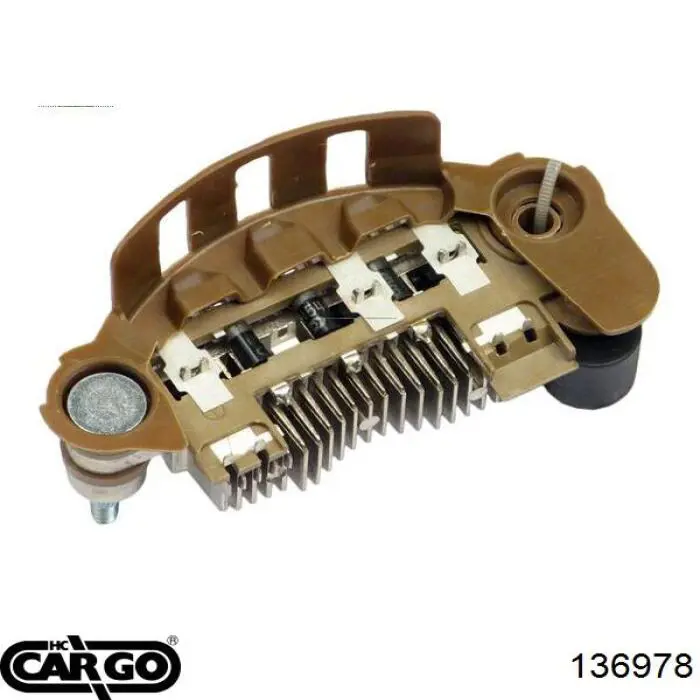 136978 Cargo eixo de diodos do gerador
