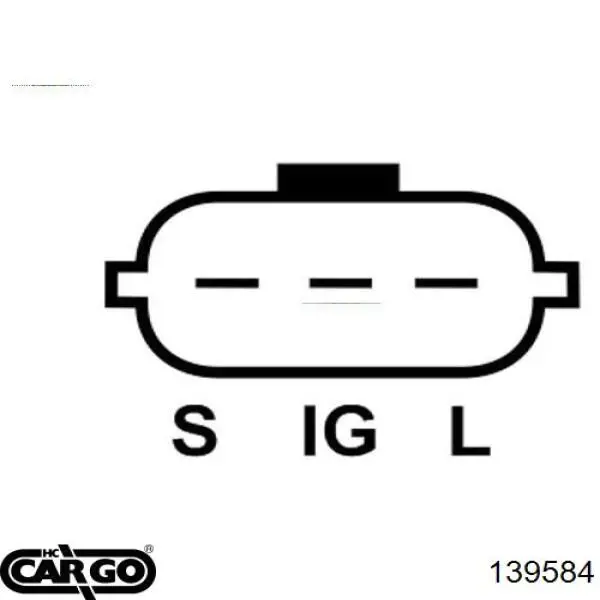 139584 Cargo реле-регулятор генератора (реле зарядки)
