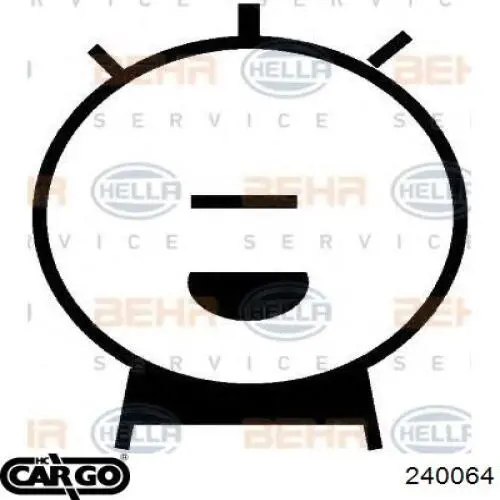 Купить 240064 Cargo Компрессор климатической установки