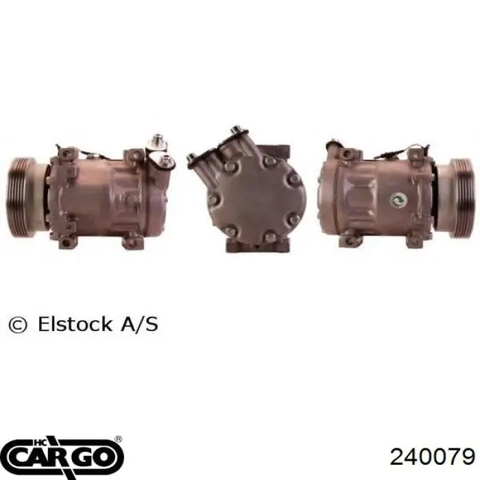 Компрессор системы кондиционирования Cargo 240079 цена, от 157.74 USD