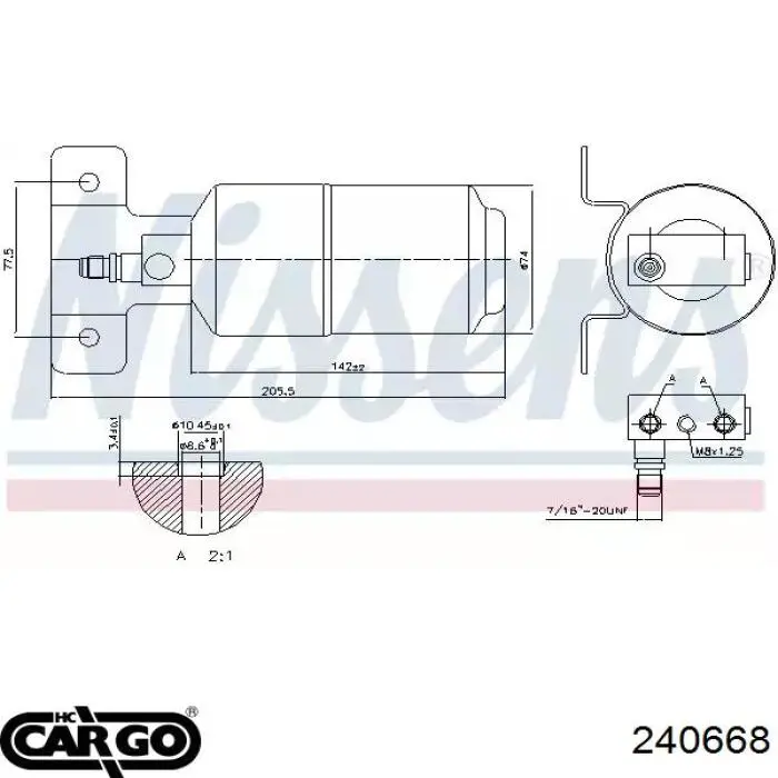 Купить 240668 Cargo Компрессор климатической установки