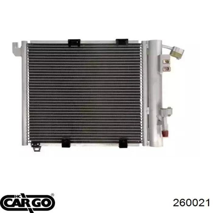 Конденсатор кондиционера Cargo 260021 цена, от 75.32 USD