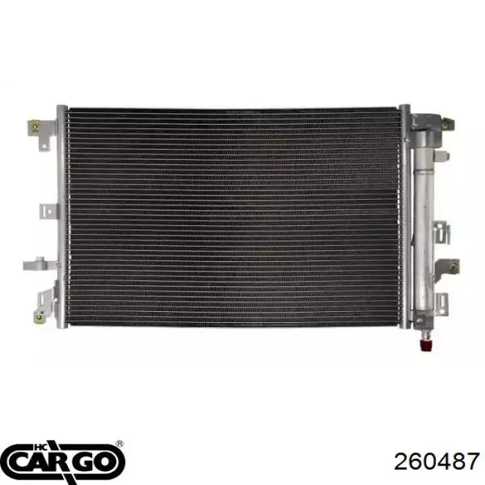 Конденсатор кондиционера Cargo 260487 цена, от 80.43 USD