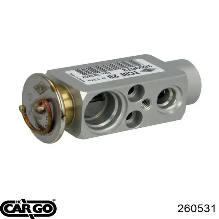 Клапан TRV кондиционера CARGO 260531