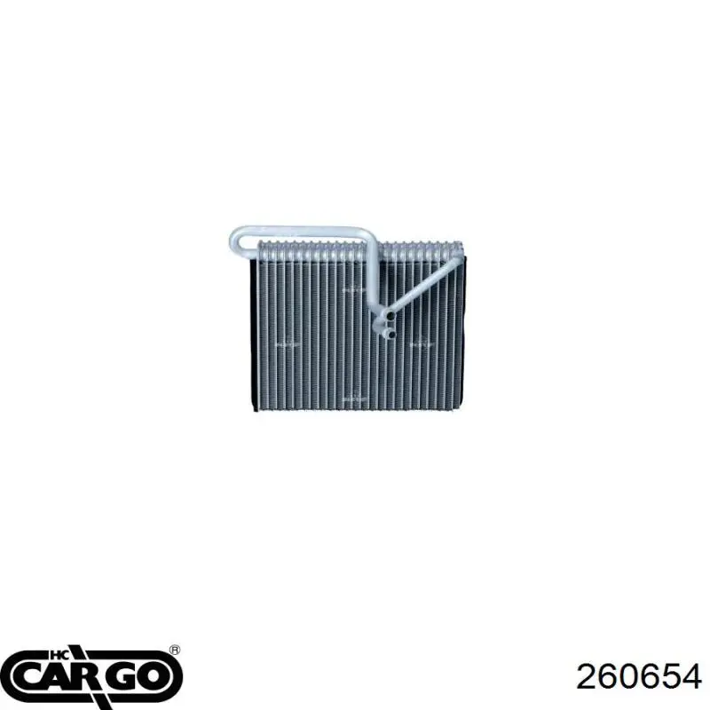 Купить 260654 Cargo Радиатор кондиционера салонный, испаритель