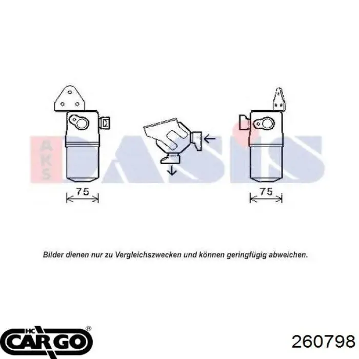 Купить 260798 Cargo Осушитель кондиционера