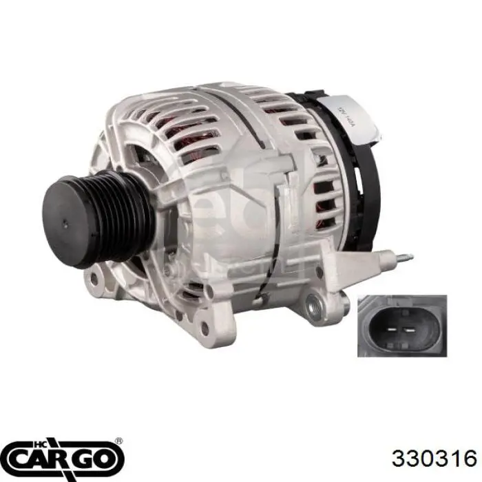 Induzido (rotor) do gerador 73300316 Profit