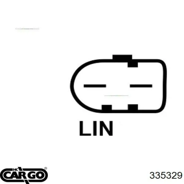 335329 Cargo relê-regulador do gerador (relê de carregamento)