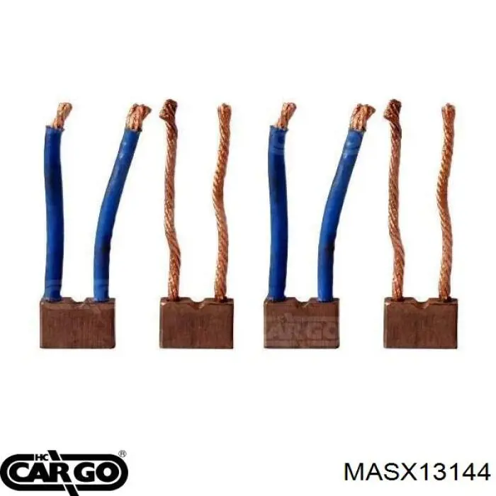 Щетки стартера MASX13144 Cargo