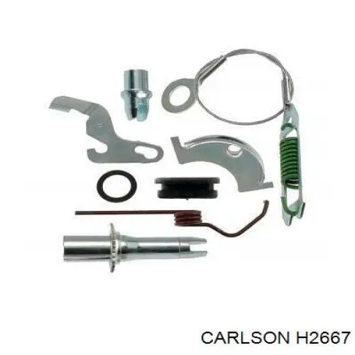 Механизм подвода (самоподвода) барабанных колодок (разводной ремкомплект) Carlson H2667 цена, от 5.11 USD