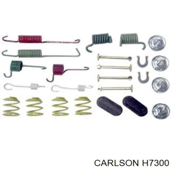 H7300 Carlson Ремкомплект ручного тормоза