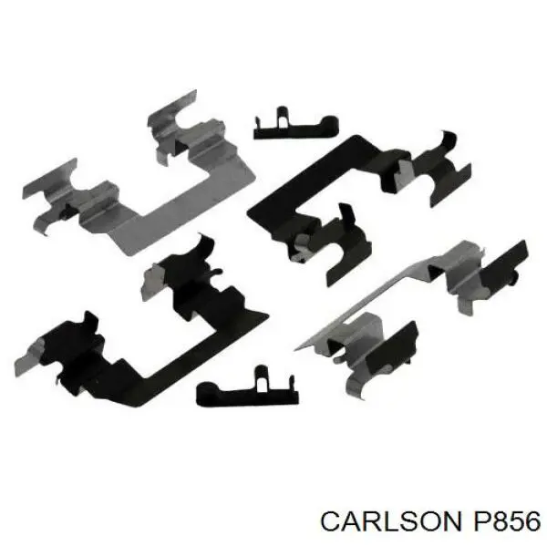 Комплект пружинок крепления дисковых колодок передних Carlson P856