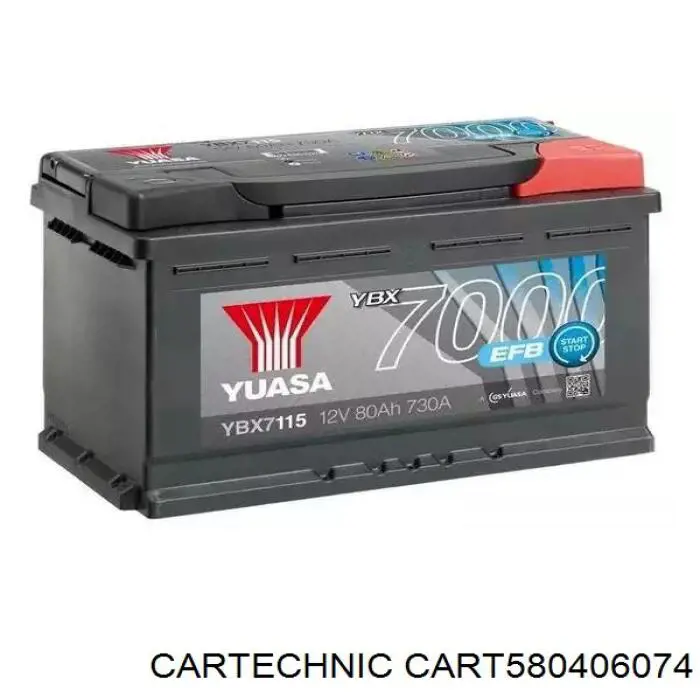 Аккумулятор CART580406074 Cartechnic