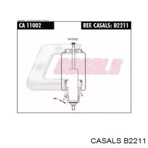 Амортизатор кабины (TRUCK) B2211 Casals