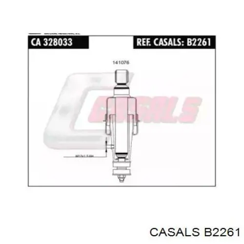 Амортизатор кабины (TRUCK) B2261 Casals