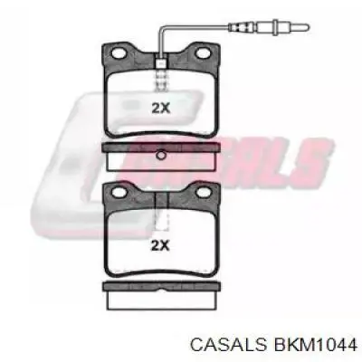 Задние тормозные колодки BKM1044 Casals