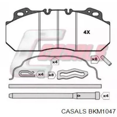 Передние тормозные колодки BKM1047 Casals