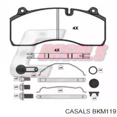 Передние тормозные колодки BKM119 Casals