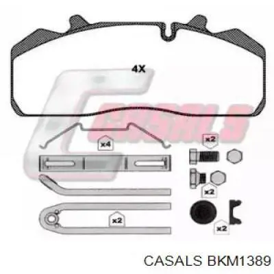 Передние тормозные колодки BKM1389 Casals