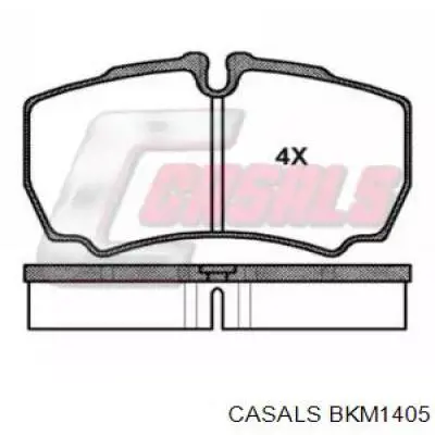 Задние тормозные колодки BKM1405 Casals