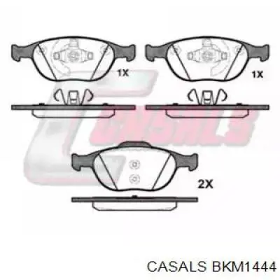 Передние тормозные колодки BKM1444 Casals