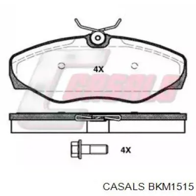 Передние тормозные колодки BKM1515 Casals