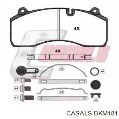 Передние тормозные колодки BKM181 Casals