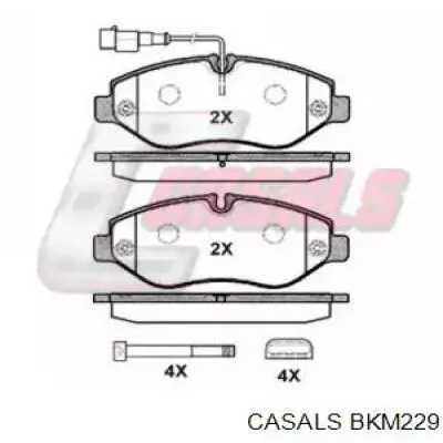 Передние тормозные колодки BKM229 Casals