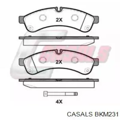 Задние тормозные колодки BKM231 Casals