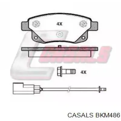 Задние тормозные колодки BKM486 Casals