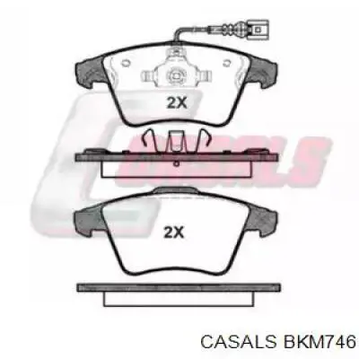 Передние тормозные колодки BKM746 Casals