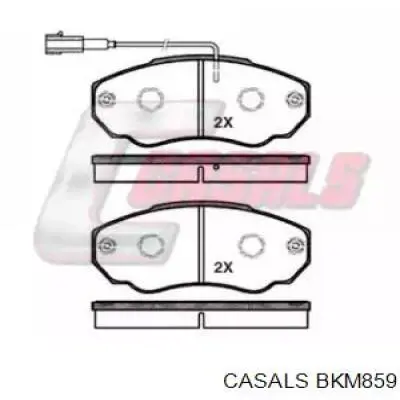 Передние тормозные колодки BKM859 Casals