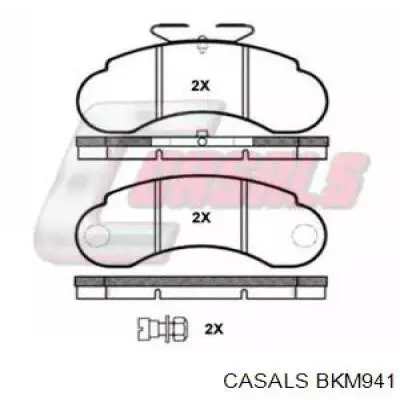 Передние тормозные колодки BKM941 Casals