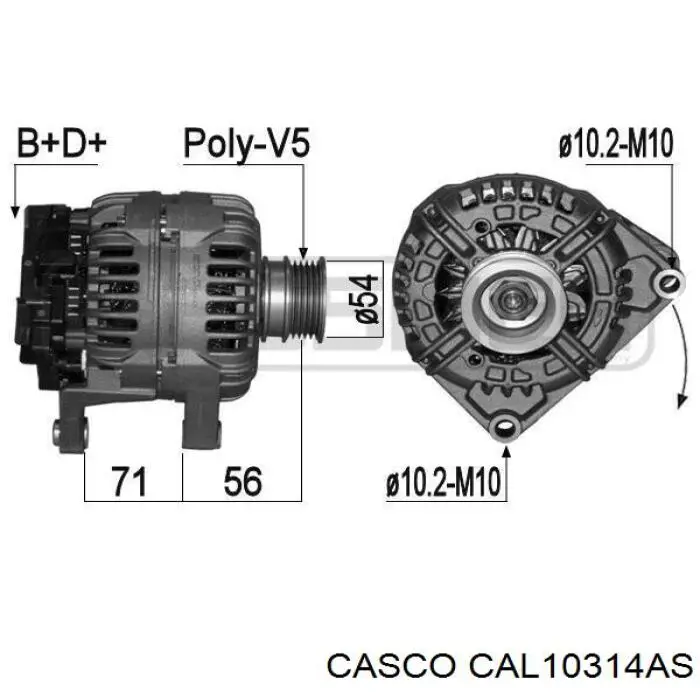 Купить 6204235 Opel Генератор